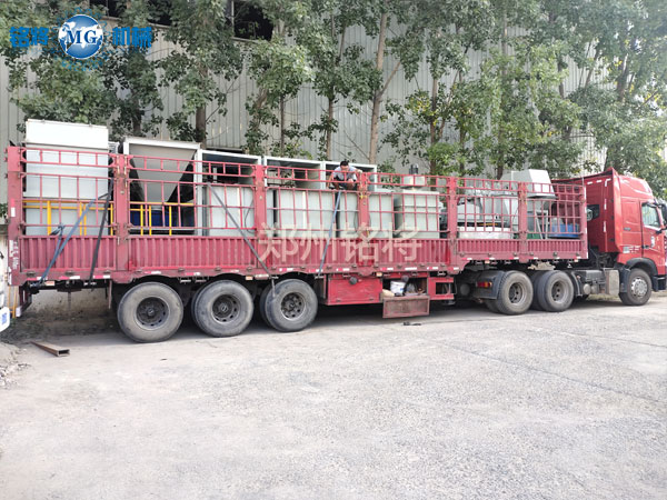 江西贛州石膏砂漿生產設備配件發(fā)貨場景