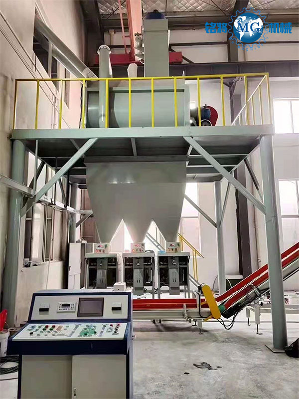 江蘇張家港輕質(zhì)石膏砂漿自動化生產(chǎn)線安裝收尾！馬上準(zhǔn)備試機(jī)啦！