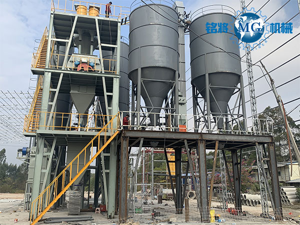 干粉砂漿攪拌站和混凝土攪拌站一樣嗎？可不可以通用？