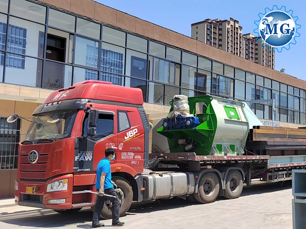 駐馬店年產20萬噸干粉砂漿生產線發貨！