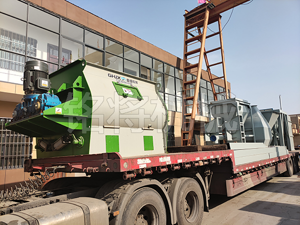 四立方主機，時產15噸生產線，發往江蘇連云港