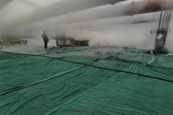 “蒸科技”首次亮相濟南地鐵，冬季混凝土砂漿低溫施工也不怕！